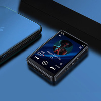 MB29 pemutar MP3, layar sentuh 2.4 inci dengan USB 2.0 pengisian cepat perekam suara musik Radio FM pembaca E-Book WAV FLAC mendukung