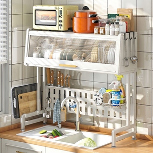 Armários De Cozinha Acessórios Prateleira De Drenagem De Prateleira Inovadora - Product Image 3