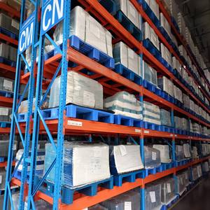 מדפי אחסון תעשייתיים מסוג פלט-רק, 5 מדפים מתכווננים מפלדה Q235, בעלי תו תקן CE, קיבולת אחסון 800-5000 ק\\\"ג - Product Image 6