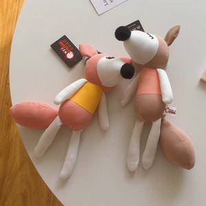 New Style Super Soft Plush Fox Keychain with PP Cotton Filling Small Cute <b>Stuffed</b> <b>Toy</b> for Birthday Gift - Product Image 5