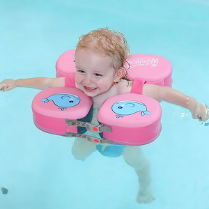 Flotador <span class=keywords><strong>de</strong></span> Natación para Bebés WaterDream, Anillo <span class=keywords><strong>de</strong></span> PVC No Inflable para <span class=keywords><strong>Piscina</strong></span>, Flotador <span class=keywords><strong>de</strong></span> Seguridad para Niños, Portátil, Impermeable, Color Rosa - Product Image 1