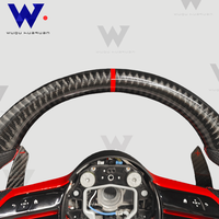 Pour Mercedes Benz W206 W205 W204 W222 W223 W213 W177 W463AMG GT GLS63 GLE63 SL63 Sport Volant En Fiber De Carbone