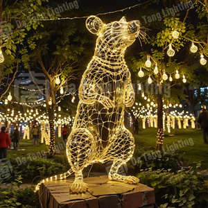 Luces Decorativas LED de los Doce Signos del Zodiaco para Parques Escénicos y Recorridos Nocturnos, Exhibición Artística de Monumentos con Iluminación Exterior IP65 - Product Image 1