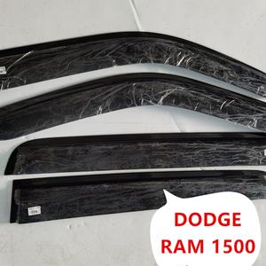 Accessoires automobiles pour DODGE RAM 1500 CREW CAB 2009-2018, 2019-2022, déflecteurs de vent injectés pour vitres, pare-pluie - Product Image 5
