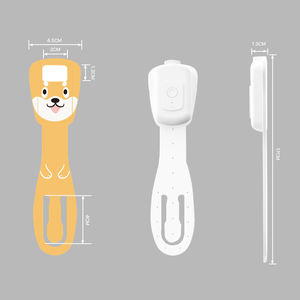 <span class=keywords><strong>Livre</strong></span> lumière mignon animaux Clip sur signet lampe 3 couleurs enfants veilleuse Portable <span class=keywords><strong>livre</strong></span> lumière - Product Image 5