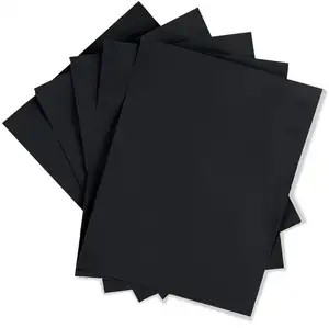200gsm-3500gsm黑色盒式纸板层压纸板定制厚度0.5-4.0毫米