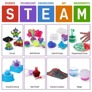 Kinder geschenk Unisex Magic Science Experiment 6 Stil Spiel machen Blasen sofort Schnee Farbe verbraucht Perlen Wissenschaft Spielzeug