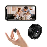 C8 Mini Cámara Inalámbrica Wifi 1080P HD de Seguridad con Visión Nocturna, Detección de Movimiento Remota, Almacenamiento, Batería Integrada, para Interiores y Exteriores