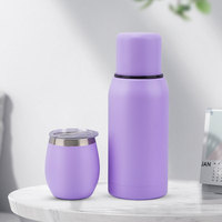 Ensembles de flacons thermiques isolés sous vide en acier inoxydable de 25oz 8oz Thermos de thé Yerba Mate et gourde Yerba Mate