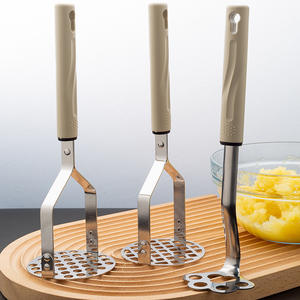 Utensilio para Machacar Papas de Acero Inoxidable, Herramienta para Machacar Papas, Herramienta para Machacar Calabazas, Utensilio Manual para Machacar Alimentos para Bebés, Gadgets de Cocina - Product Image 2
