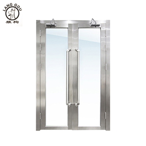 Tự động đóng cửa lửa đánh giá cửa kính cho khách sạn thoát hiểm khẩn cấp - Product Image 3