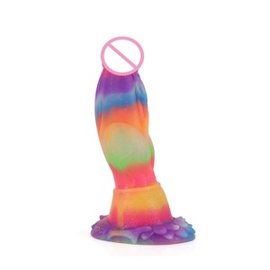 2022 YOCY Top Selling Colorful Liquid Silicone <b>Dildo</b> Highly Life-Like Sex Toys Realistic Penis <b>Dildo</b> for Adult Couple - Product Image 3