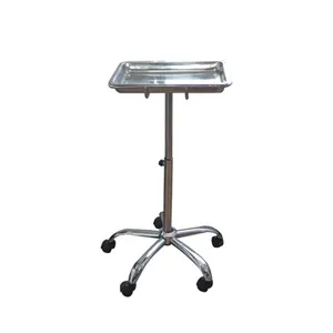 Hospital Stainless Steel Surgical Mechanical Mayo Table In Operating Room Medical Instrument Trolley For Sale