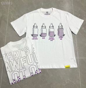 Camiseta de Hombre de Marca de Lujo, Diseño Casual, Manga Corta, Algodón Estampado con Diseño de Jarabe para la Tos, Personalizada al por Mayor - Product Image 4