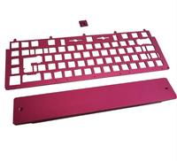 Clavier fendu personnalisé Usinage CNC Clavier CNC mécanique en laiton aluminium