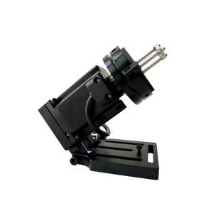 Eje giratorio Mini D70, con cuerpo y mandril de aluminio 6061, acciona directamente un motor paso a paso híbrido 60, utilizado para grabado de tubos. - Product Image 6