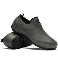 Chaussures de Chef Homme Été Cuisine Travail Imperméables Antidérapantes Résistantes à l'Huile Protection du Travail Lacets Doublure en Maille Tendance Mode