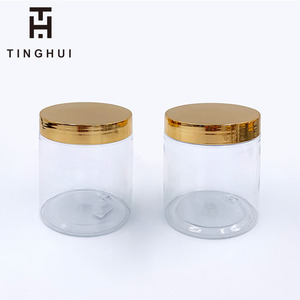 Bocaux cosmétiques en PET écologiques personnalisés avec bouchon à vis doré, 1oz, 2oz, 3oz, 4oz, 5oz, 6oz, 8oz, 10oz, 12oz, 16oz, vente en gros - Product Image 4