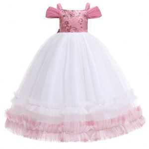 Baige nuovo arrivo torta di garza abiti Pompadour mostra paillettes fiocco nodo abito <span class=keywords><strong>da</strong></span> <span class=keywords><strong>principessa</strong></span> <span class=keywords><strong>bambina</strong></span> <span class=keywords><strong>bambina</strong></span> <span class=keywords><strong>bambina</strong></span> bambino Costume - Product Image 3