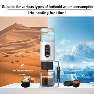 Cafetera Eléctrica Portátil 2 en 1 Kingze OEM/ODM, Cafetera Espresso Semiautomática para Acampar, Uso Comercial al Aire Libre - Product Image 3