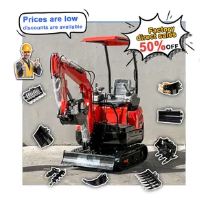 Free Shipping 1500kg Mini Excavator Hydraulic Breaker Hammer Good Price Quality Mini Crawler Excavator