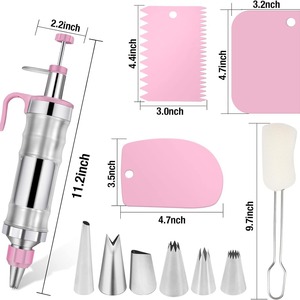 Pistola de Acero Inoxidable para Decoración de Pasteles <span class=keywords><strong>y</strong></span> <span class=keywords><strong>Repostería</strong></span> con Función de Inyección de Crema - Product Image 4
