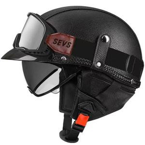 Casco Abierto de ABS Personalizable al por Mayor Directo de Fábrica para Motocicletas, Scooters y Bicicletas Eléctricas - Seguridad de Verano - Product Image 2