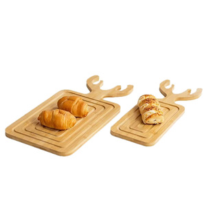 Ensemble de planches à découper en bois de cerf de Pékin et du Shandong, en bois massif, double face, pour la cuisine à usage domestique - Product Image 2