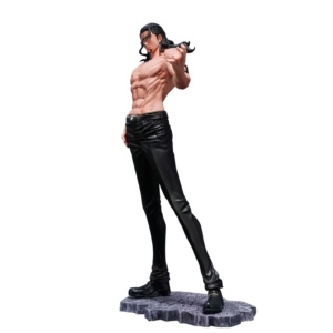 Figura de Anime de <span class=keywords><strong>Rob</strong></span> <span class=keywords><strong>Lucci</strong></span>, Estatua de PVC a Escala 1/6, Modelo Coleccionable con Base de Roca para Fanáticos del Anime y Decoración del Hogar - Product Image 6