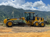 Motoniveladora hidráulica para construcción de carreteras, 214Hp 215Hp 210HP, en stock, a la venta, tracción en las 4 ruedas 160kW, mejor revisada