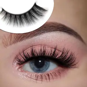 Hochwertige H-Serie 20 Stil 5 Paar/Tablett 3D Nerz Falsche Wimpern 5 Paare hand gefertigte 3D natürliche lange gefälschte Wimpern