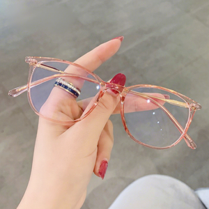 แว่นตาป้องกันแสงสีฟ้าแบบสั่งทำพิเศษ รุ่น 5068 สไตล์พังก์ กรอบกึ่งโลหะ สำหรับทุกเพศ  สามารถปรับแต่งโลโก้ได้ - Product Image 4