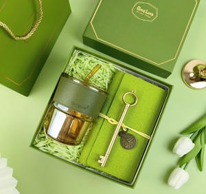 Promotional and Business Gifts Sets in Stock Can Add Logo Quality Christmas Giveaway Lovers Valentine Gift Set for Ladies