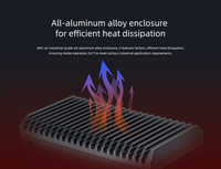 Computadora Industrial sin Ventilador con IA, Rockchip RK3576 RK3588, 6TOPS NPU, IA para Modelos Grandes, RS232, RS485, WiFi, 4G LTE, RK3588