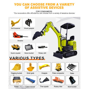 จัดส่งฟรี EPA เครื่องขุด3.5Ton 2ตัน Kubota เครื่องรวบรวมข้อมูลสำหรับฟาร์มมินิแบ็กเกอร์เครื่องขุดขนาดเล็ก - Product Image 5