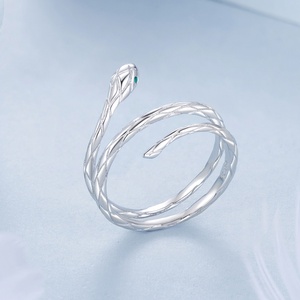Anillos <span class=keywords><strong>de</strong></span> Plata <span class=keywords><strong>de</strong></span> Ley 925, Joyería <span class=keywords><strong>de</strong></span> Moda, Anillos <span class=keywords><strong>de</strong></span> Zirconia con Forma <span class=keywords><strong>de</strong></span> <span class=keywords><strong>Tortuga</strong></span>, Concha, Serpiente, Caballito <span class=keywords><strong>de</strong></span> Mar y Mariposa - Product Image 2