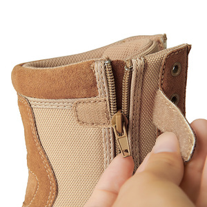 Bottes de <span class=keywords><strong>randonnée</strong></span> unisexes à tige <span class=keywords><strong>haute</strong></span> en PU, semelle intermédiaire en EVA, semelle extérieure en caoutchouc, chaussures de sécurité imperméables pour l'extérieur, antidérapantes, automne/hiver - Product Image 5