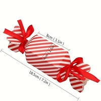 Kreatives Design Weihnachts bonbon Süßigkeiten Schokoladen kekse Dekoration Party Hochzeit Candy Paper Box für Geschenk verpackung