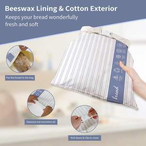 Kantong roti lilin lebah 2 Pcs untuk Sourdough - Product Image 5