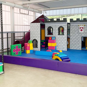 Parco giochi per bambini di alta qualità e sicuro dotato di scivoli, aree di sfida e altre strutture, parco giochi al coperto - Product Image 3