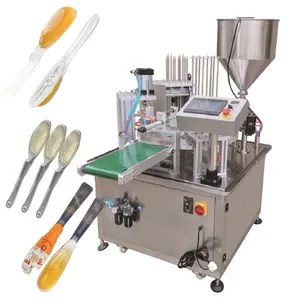 Automatic High Speed Dipping Sauce Cup Filling Sealing Machine Peanut Butter Cup Filling And Sealing Packing Machine