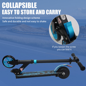 Patinete Infantil Moderno Plegable con Dos Ruedas, Diseño Simple E3, Patinete Ligero para Niños E3 - Product Image 4