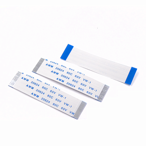 <span class=keywords><strong>Ffc</strong></span>/FPC linh hoạt phẳng Cáp AWM 20624 <span class=keywords><strong>0.5mm</strong></span> Pitch 24 pin 50mm đẳng hướng về phía trước giai đoạn duy nhất với kết nối bộ chuyển đổi - Product Image 1