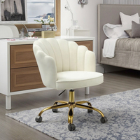 Fauteuil pivotant moderne en forme de fleur pour la maison, le bureau, le salon, la chambre à coucher, doux, durable, avec réglage en hauteur, prix d'usine