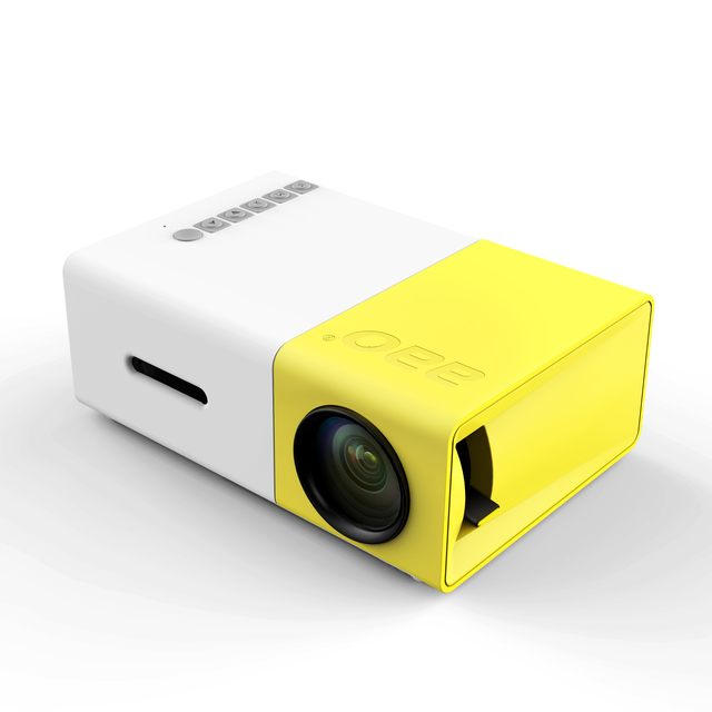 Portable Mini Pocket Projector Support  HD 1080P Mini Projector YG300 With TV Tuner Outdoor Home Cinema Theater