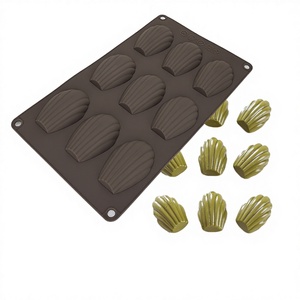 Molde para Mini Pasteles de Grado Alimenticio, Apto para Horno y Microondas, Modelo de Chocolate CXKP-7032, Venta al Por Mayor - Product Image 1