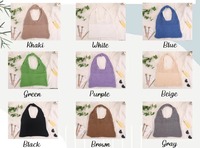 Sac de plage classique brodé à la main avec impression personnalisée pour femmes, cadeau promotionnel, textile rectangulaire