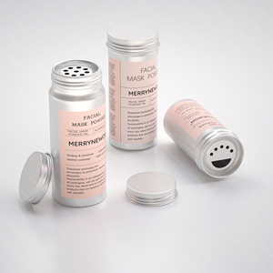 Tùy Chỉnh Nhôm <span class=keywords><strong>Shaker</strong></span> Tin Chai Mặt Nạ Tắm Bột Tin Gia Vị Lon Cho Hành Tây Bột - Product Image 1