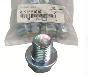 21512-21010 2151221010 TAPÓN DE DRENAJE DE ACEITE para hyun-dai ki-a 21512 21010 - Product Image 1