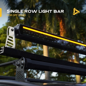 Barra de Luz LED RGB Superbrillante de 52 Pulgadas, Barra de Techo Universal, Impermeable, Estroboscópica para Camión, Todoterreno, Vehículo 4x4 - Product Image 2